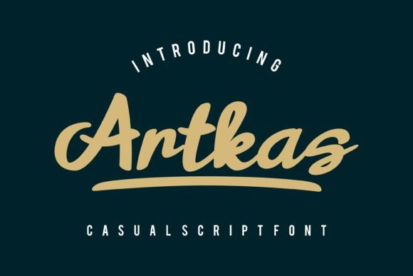 Artkas Font Review: Elevating Campaign Visuals with Bold Script