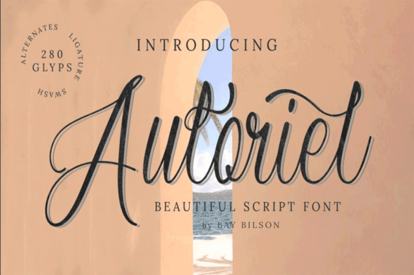 Auloriel: A Bold Script Font