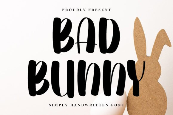Bad Bunny Font for Web Design