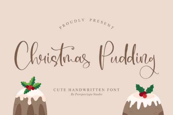 Christmas Pudding Font Review: A Cute Handwritten Typeface for Branding