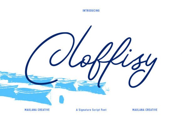 Cloffisy: A Modern Script Font