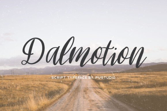Dalmotion: A Creative Script Font