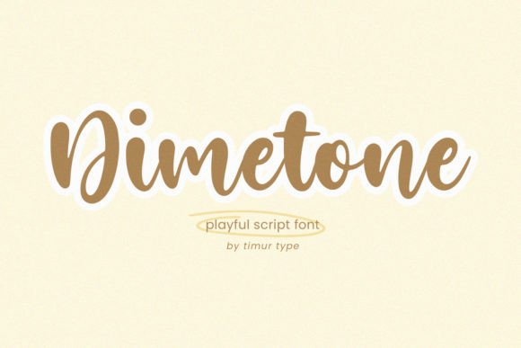 Dimetone: A Handwritten Font for Modern Web Design