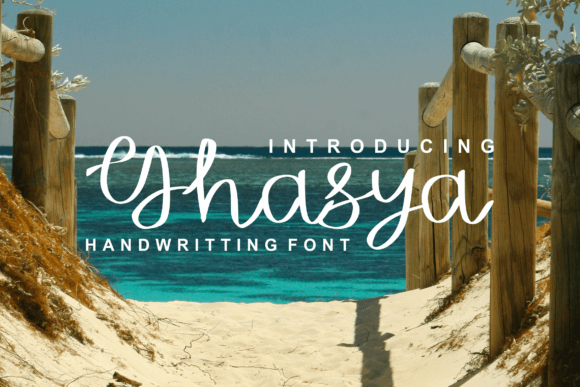 Ghasya: A Quirky Handwritten Font