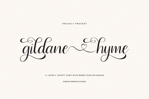 Gildane Hyme: A Dazzling Script Font for Web Design