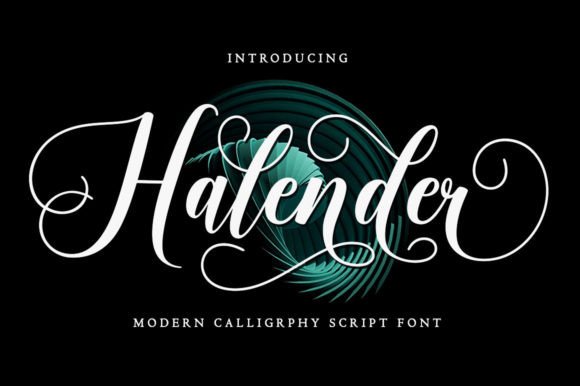 Halender: A Script Font with Timeless Elegance