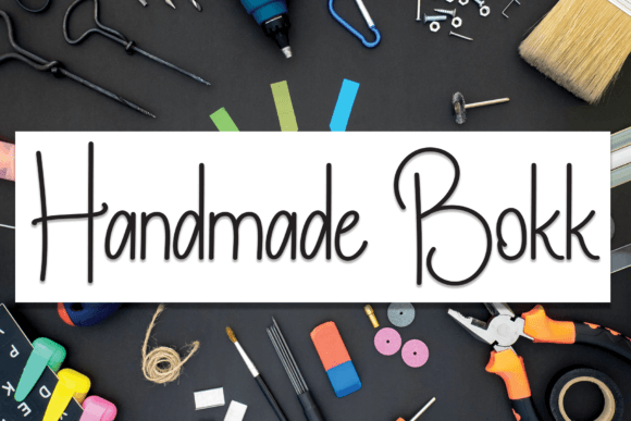 Handmade Bokk Font for Business
