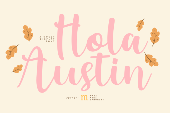 Hola Austin: A Stylish Script Font for Editorial Design