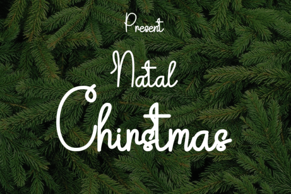 Natal Chirstmas Font for Business