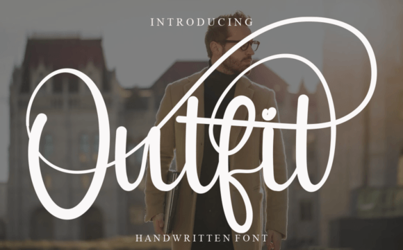 Outfit: A Handwritten Font for Creative Projects