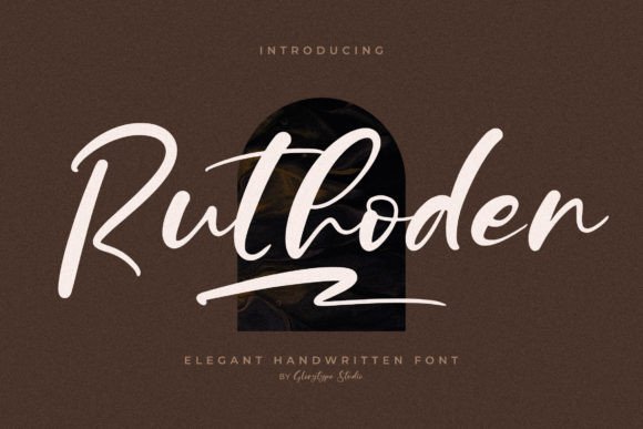 Ruthoden: A Handwritten Typeface for Modern Web Design