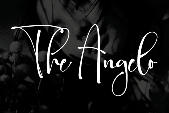 The Angelo Font: Elegant Script for Craft Projects