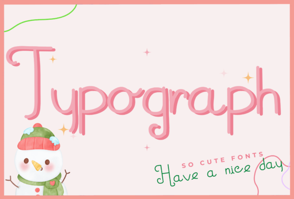 Typograph: A Handwritten Font for Editorial Design